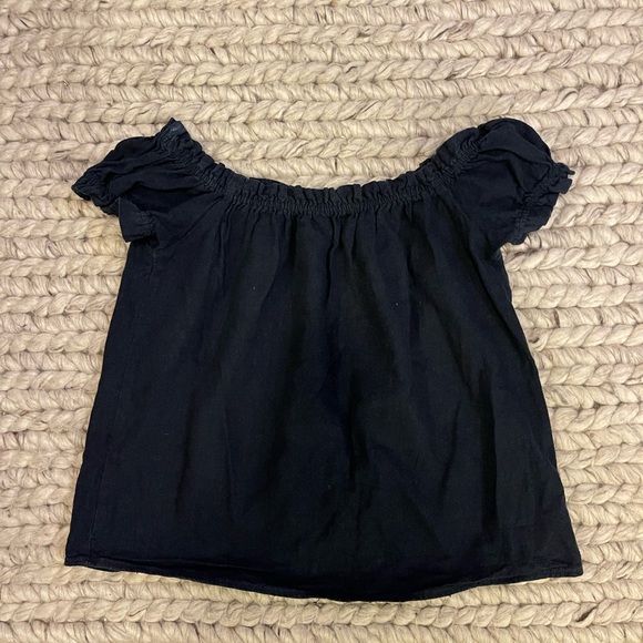 Vero Moda Linen off-the-shoulder top - Picture 2 of 3